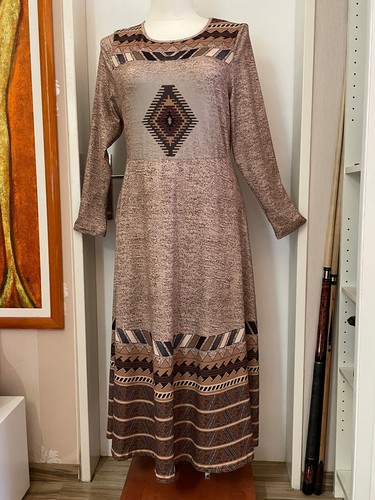 Damenkleid 3xl braun - damenkleid,