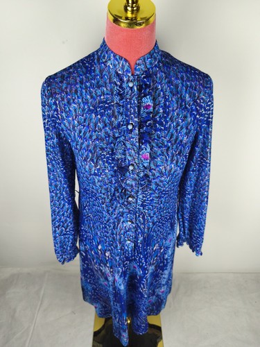 Kleid vintage blau - kleid, (s/36)