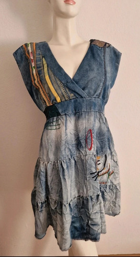Desigual kleid l denim - kleid,