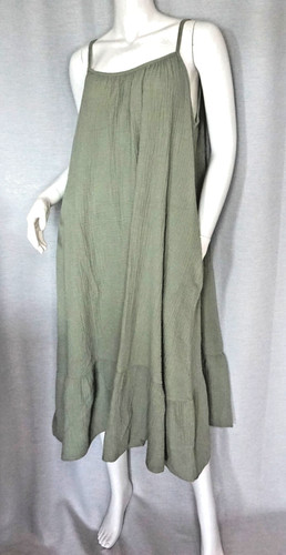Hippie midi kleid trägerkleid - hippie,