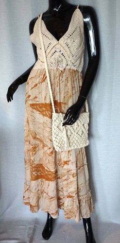 Hippie maxikleid ibiza - ibiza, träger