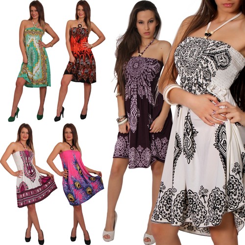 Kleid sommer bandeau - kleid,