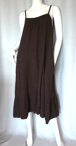 Hippie midi kleid trägerkleid - midi,
