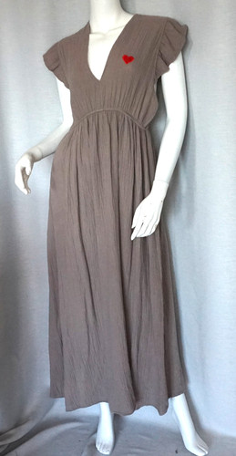 Hippie maxikleid boho musselin - hippie,