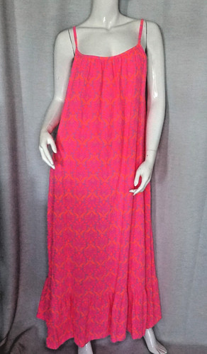 Hippie maxi kleid trägerkleid - maxi,